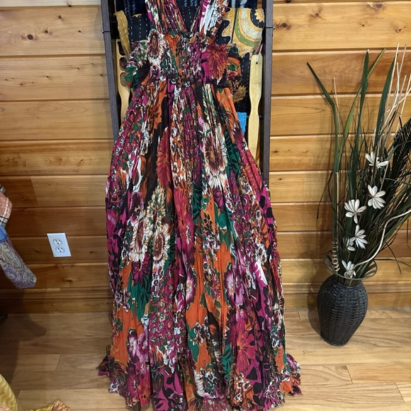 Free People Multicolor Floral Maxi Dress - Picture 2 of 6